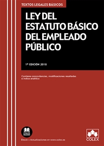 Books Frontpage Ley del Estatuto Básico del Empleado Público