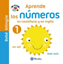 Books Frontpage Bebé bilingüe. Aprende los números en castellano y en inglés