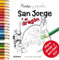 Books Frontpage Pinta y escribe San Jorge y el dragón