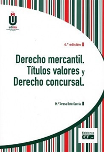 Books Frontpage Derecho mercantil. Títulos valores y derecho concursal