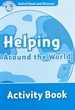 Front pageOxford Read and Discover 6. Helping Around the World Activity Book