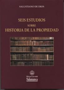 Books Frontpage Seis estudios sobre historia de la propiedad