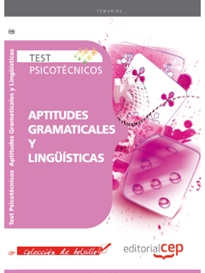 Books Frontpage Test Psicotécnicos Aptitudes Gramaticales y Lingüísticas. Colección de Bolsillo