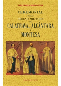 Books Frontpage Ceremonial de las órdenes militares de Calatrava, Alcantara y Montesa