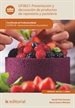 Front pagePresentación y decoración de productos de repostería y pastelería. HOTR0109 - Operaciones básicas de pastelería