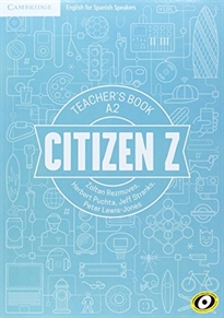 Books Frontpage Citizen Z A2 Teacher's Book