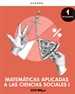 Front pageMatemáticas Aplicadas CC. Sociales I 1º Bachillerato. Libro del estudiante. GENiOX PRO