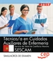Front pageTécnico/a en Cuidados Auxiliares de Enfermería. Servicio de Salud de Castilla-La Mancha. SESCAM. Simulacros de examen