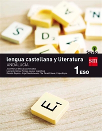 Books Frontpage Lengua castellana y literatura. 1 ESO. Savia. Andalucía