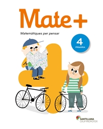 Books Frontpage Mate+ Matematiques Per Pensar 4 Primaria