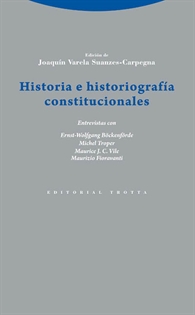 Books Frontpage Historia e historiografía constitucionales