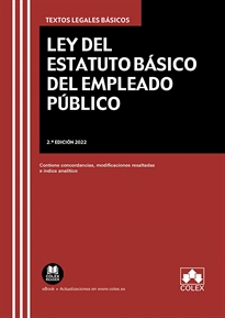 Books Frontpage Ley del Estatuto Básico del Empleado Público