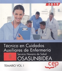 Books Frontpage Técnico en Cuidados Auxiliares de Enfermería. Servicio Navarro de Salud-Osasunbidea. Temario Vol. I