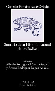 Books Frontpage Sumario de la Historia Natural de las Indias