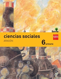 Books Frontpage Ciencias sociales. 6 Primaria. Savia. Aragón