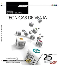 Books Frontpage Manual. Técnicas de venta (Transversal: UF0031). Certificados de profesionalidad