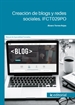 Front pageCreación de blogs y redes sociales. IFCT029PO