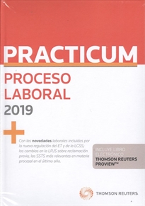 Books Frontpage Practicum Proceso Laboral 2019  (Papel + e-book)