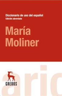 Books Frontpage Diccionario de uso del español. Edición Abreviada