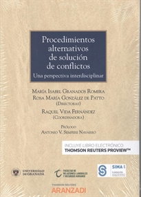 Books Frontpage Procedimientos alternativos de solución de conflictos  (Papel + e-book)