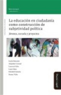 Books Frontpage La eduación en ciudadanía como construcción de subjetividad política