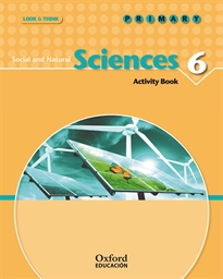 Books Frontpage Look & Think Social and Natural Sciences 6th Primary. Activity Book