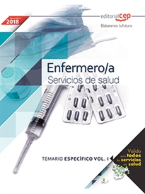 Books Frontpage Enfermero/a. Servicios de salud. Temario Específico Vol. I.