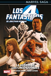 Books Frontpage Marvel saga los 4 fantásticos de jonathan hickman. la guerra de las cinco ciudades