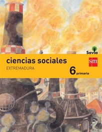 Books Frontpage Ciencias sociales. 6 Primaria. Savia. Extremadura