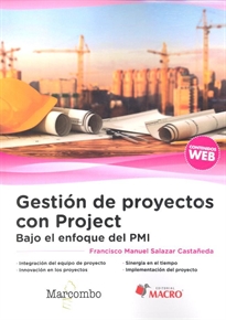 Books Frontpage Gestión de proyectos con Project. Bajo el enfoque del PMI