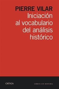 Books Frontpage Iniciación al vocabulario del análisis histórico