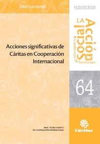 Books Frontpage Acciones significativas de Cáritas en Cooperación Internacional