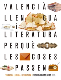 Books Frontpage Projecte Perquè les coses passen - Valencià: Llengua i Literatura 1