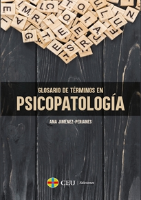 Books Frontpage Glosario de términos en psicopatología