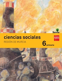 Books Frontpage Ciencias sociales. 6 Primaria. Savia. Murcia