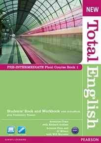 Books Frontpage New Total English Pre-Intermediate Flexi Coursebook 1 Pack