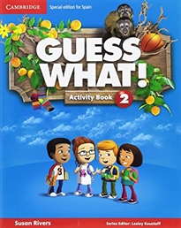 Books Frontpage Guess What Special Edition for Spain Level 2 Activity Book with Guess What You Can Do at Home & Online Interactive Activities
