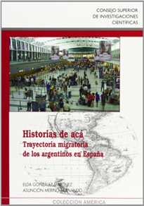Books Frontpage Historias de acá: trayectoria migratoria de los argentinos en España