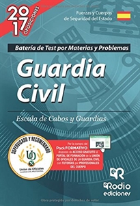 Books Frontpage Guardia Civil. Escala de Cabos y Guardias. Baterí­a de test por materias y problemas. Edición 2017