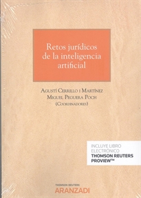 Books Frontpage Retos jurídicos de la inteligencia artificial (Papel + e-book)
