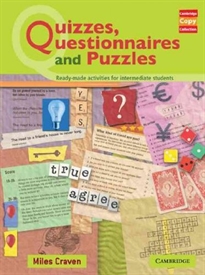 Books Frontpage Quizzes, Questionnaires and Puzzles