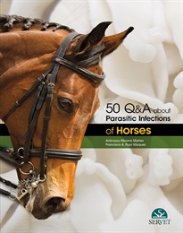 Books Frontpage 50 Q&A about Parasitic Infections of Horses