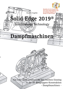 Books Frontpage Solid Edge 2019 Dampfmaschinen