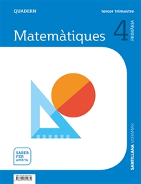 Books Frontpage Quadern Matematiques 4 Primaria 3 Trim Saber Fer Amb Tu