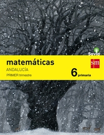 Books Frontpage Matemáticas. 6 Primaria. Savia. Andalucía
