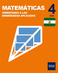 Books Frontpage Inicia Matemáticas orientadas a las enseñanzas aplicadas 4.º ESO. Libro del alumno. Andalucía