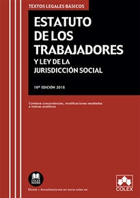 Books Frontpage Estatuto de los Trabajadores y Ley de la Jurisdicción Social