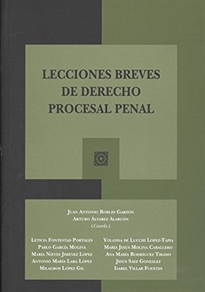Books Frontpage Lecciones breves de Derecho Procesal Penal