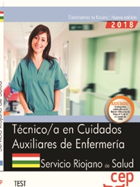 Books Frontpage Técnico/a en Cuidados Auxiliares de Enfermería. Servicio Riojano de Salud (SERIS). Test.