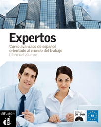 Books Frontpage Expertos Libro del alumno+DVD